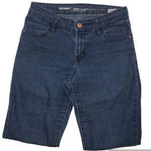 Old Navy Super Skinny Mid Rise Denim Jeans Size 2
